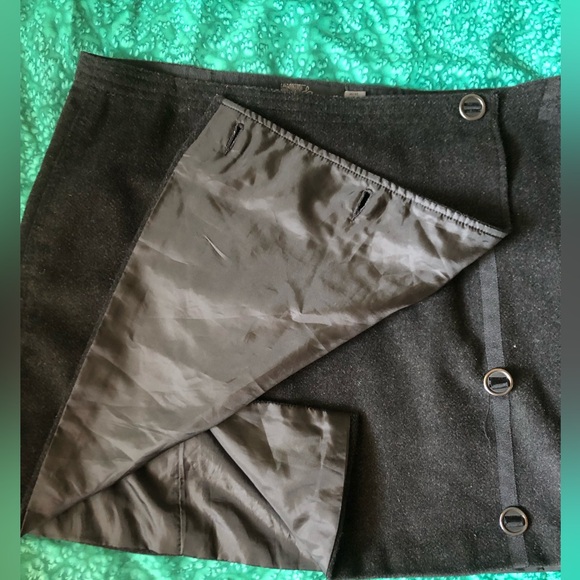 Prana wool blend lined mini skirt - Picture 2 of 7